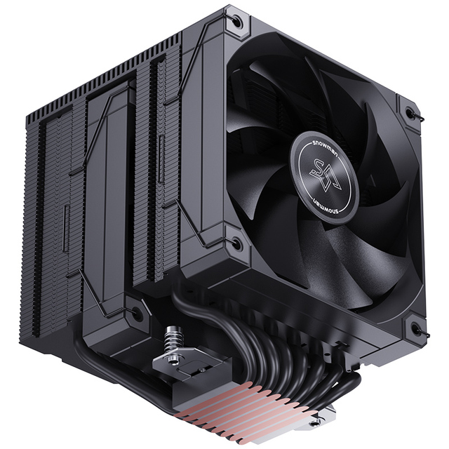 SNOWMAN Factory Direct Premium Dual Tower Air CPU Cooler Radiator Computer Accessories with TDP280W 8 Heat Pipes No-light Cooler