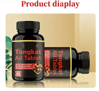 Compléments alimentaires naturels à base de Tongkat Ali, Maca et Ginseng, avec logo personnalisé, pour la santé et l'énergie masculine, capsules X Power Maca.
