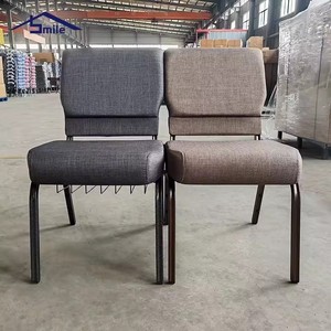 Vente en gros de meubles modernes de théâtre à structure métallique, tissu, siège rembourré, chaise d'église, salle à manger en mousse haute densité, meilleure <span class=keywords><strong>qualité</strong></span> - Product Image 4
