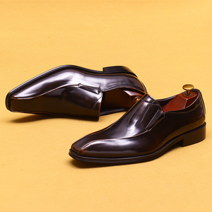 Zapatos de vestir de negocios de cuero genuino para hombre, zapatos de traje, diseño elegante, cómodo y duradero para reuniones de negocios, bodas - Product Image 2