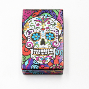 Creative 20pcs <strong>Automatic</strong> Pop-up <strong>Cigarette</strong> Boxes for Unisex Plastic Colorful Prints <strong>Cigarette</strong> case - Product Image 3