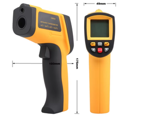 Termómetro Infrarrojo Digital de Alta Precisión |   Pistola de Temperatura Láser sin Contacto Modelo GM900 1 Año de Garantía para Uso Industrial y Doméstico - Product Image 4