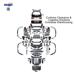 Kit carrosserie GUGO pour <span class=keywords><strong>Lexus</strong></span> LX570 2008-2015, mise à niveau vers LX600, modèle exécutif avec pare-chocs et feux antibrouillard - Product Image 1