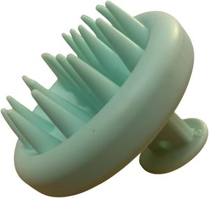 Cepillo de Silicona Ecológico para Champú, Cepillo para el Cuidado del Cuero Cabelludo, Cepillo para Lavar el Cabello con Logotipo Personalizado, Cepillo Masajeador para Champú - Product Image 1