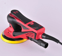 Utilisation à long terme meuleuse électrique de 6 pouces ponceuse à orbite aléatoire moteur sans balais à faible vibration polisseuse de Surface sans poussière bricolage