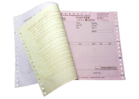 Papier à copie autocopiant A4/A5 écologique 80gsm NCR papier de forme continue à 3 plis pour auto-imagerie