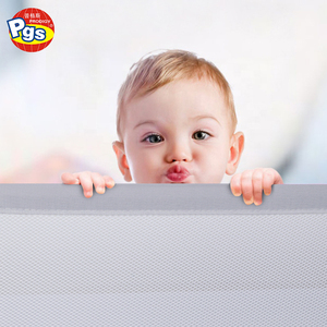 Prodigio per bambini <span class=keywords><strong>letto</strong></span> presepe parapetto regolabile Anti-caduta <span class=keywords><strong>barriera</strong></span> per i neonati ferro metallo pieghevole recinzione nuove rotaie parasole - Product Image 6