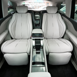 GLS Upgrade Maybach 4-Seater Leather Molding Kit-Cristal Branco/Prata Cinza Pérola - Product Image 1