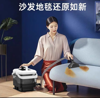 Machine de nettoyage de vêtements et de tapis Fonction de séchage à la vapeur humide et sèche pour la maison et la voiture Option de nettoyage à l'eau chaude et froide