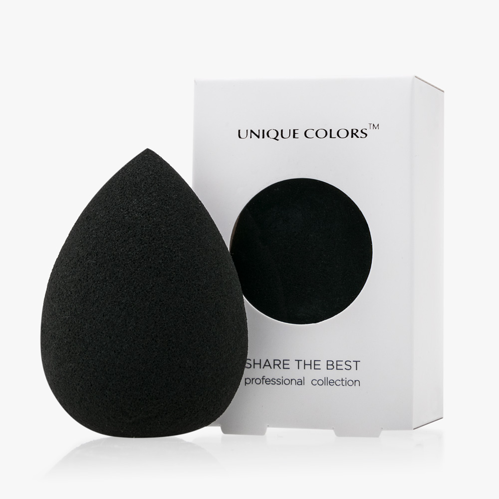 Éponge à maquillage noire
