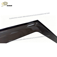 Déflecteurs de vitres pour Jetour T2 Traveller Shanhai pour ICH-X K3 2023 2026 Pare-vent Protection contre les intempéries Brise-vent Pare-pluie