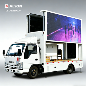 Pantalla LED Móvil <span class=keywords><strong>ALSON</strong></span> para Camionetas y Remolques, Panel Publicitario LED Externo P3.91 P4.81 - Product Image 1