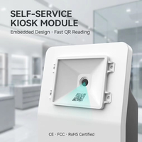 Module de scanner de code QR intégré personnalisé WCMI OEM ODM pour borne de libre-service de bibliothèque, USB TTL RS232, certifié FCC CE RoHS