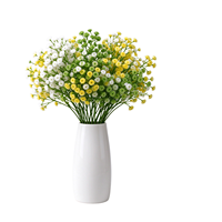 Bouquet de Gypsophile Artificielle (Souffle de Bébé) en Gros, Couleurs Personnalisées, Fausses Petites Fleurs pour Décoration de Vase Maison et Mariage