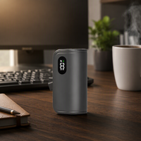 Batterie Externe Compacte Portable Mini pour Extérieur, Charge Rapide 5W, Double USB, 5000mAh, Entrée DC, Écran LED, Câble de Charge Intégré