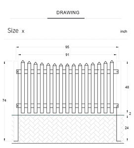 Valla de PVC para <span class=keywords><strong>Piscina</strong></span> de 4x8 pies, Personalizable <span class=keywords><strong>con</strong></span> Marca <span class=keywords><strong>Privada</strong></span>, Ecológica, Resistente a Roedores y a la Putrefacción, Fácil Instalación, Modelado 3D Natural - Product Image 5