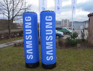 Acara lengkungan dan kolom tiup untuk olahraga balap promosi iklan pintu masuk Model PVC tiup - Product Image 3