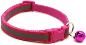 Collier Réfléchissant en Nylon Réglable Multicolore avec Clochette pour Chats et Chiens – Vente en Gros Fabricant - Product Image 3