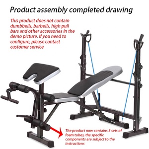 Multifunctional Folding <strong>Weight</strong> <strong>Lifting</strong> <strong>Bench</strong> Press Leg Curl Multi Station <strong>Weight</strong> <strong>Bench</strong> - Product Image 6