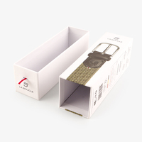 Fabricant de boîte en carton à tiroir blanc à ceinture rigide de luxe personnalisée sac d'emballage cadeau