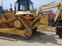 Catpillar D6M Bulldozer sur chenilles tracteur de terrassement de Construction d'occasion bon prix bel état composants de base pompe à moteur