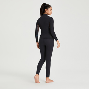 Vente en gros de hauts de triathlon en <span class=keywords><strong>néoprène</strong></span> pour hommes et femmes, manches longues, 2 mm, pour la natation, la plongée, <span class=keywords><strong>veste</strong></span> de plongée - Product Image 4