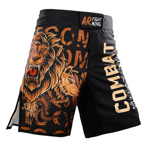 Wholesale Comfortable Breathable Judo Fight Training Shorts 100% Polyester Unisex Adult Custom - Product Image 4