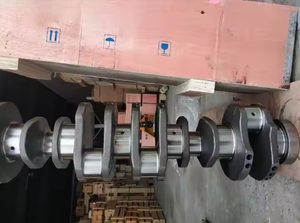 6745-31-1120 3917320 3918986 6151-31-1110 Vilebrequin en acier forgé pour le vilebrequin de moteur diesel de KOMATSU PC300-7 6D114 - Product Image 3