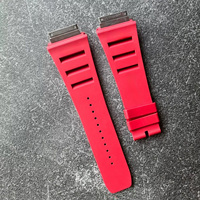 Nouveau bracelet de montre de luxe 2026 de haute qualité en fluororubber avec embout en alliage de titane pour homme