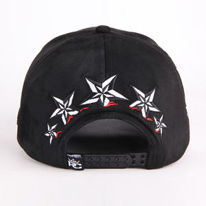 OEM özel 5 Panel kavisli ağız adam için nakış logosu ile % beyzbol şapkası yapılandırılmış - Product Image 4