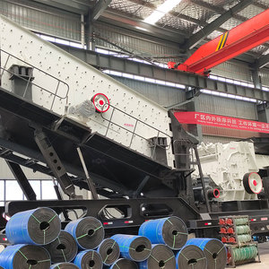 3in1 di động tác động hàm Máy Nghiền đá với sàng lọc thực vật - Product Image 5