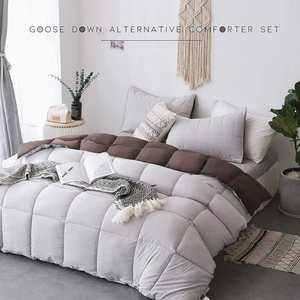 Lembut Quilt Down Alternatif Duvet Insert Tab Sudut Bisa Dicuci Mesin Fluffy <span class=keywords><strong>Re</strong></span> - Product Image 3