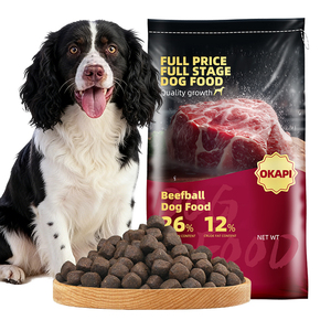 Nourriture sèche pour chiens cuite à basse température, riche en protéines, sans céréales, saine, naturelle, de qualité supérieure, alimentation pour animaux de compagnie, OEM, étiquette privée, approvisionnement - Product Image 1