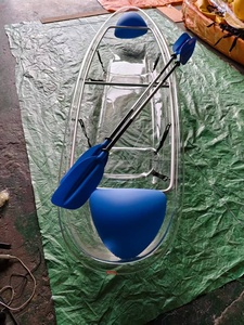 कस्टम थर्मोफॉर्मिंग एक व्यक्ति पारदर्शी kaika 2 व्यक्ति स्पष्ट तल नाव - Product Image 6