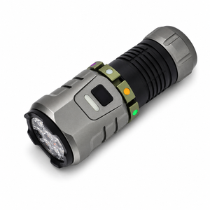 ไฟฉาย LED แบบชาร์จ USB รุ่น <span class=keywords><strong>F86</strong></span> กันน้ำ IP65 สว่างพิเศษ 8 XTE โฟกัสคงที่ หางแม่เหล็ก ตัวเรือนอลูมิเนียมอัลลอยด์ สำหรับตั้งแคมป์ - Product Image 1