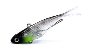 Usine en gros, Spinner de qualité japonaise, Vib coulant, tête de plomb, Vibration, Vibration, leurres souples - Product Image 2