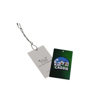 Étiquettes personnalisées avec logo pour magasins d'alimentation, champagne, thé, gâteaux, boissons énergisantes, café, pantalons, jeans, perruques, en Chine, 300 g/m², 90 x 54 mm
