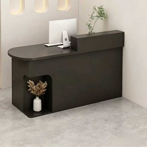 Mostrador de Recepción con Iluminación LED, Moderno y Minimalista, para Salón de Belleza o Tienda de Ropa - Product Image 6