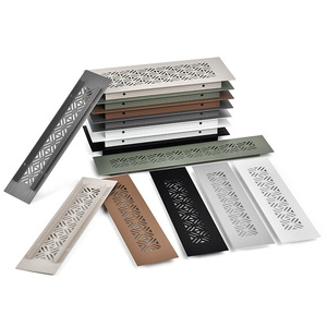 Aluminum Alloy Ventilation <b>Mesh</b> Floral Pattern Breathable Cabinet Vent Customized Modern Simple Style - Product Image 2