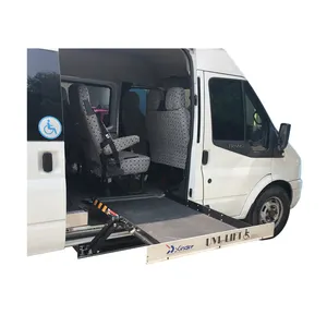 Car Van Bus Electric Hydraulic Wheelchair Lift Platform for Disabled Elderly Handicapped Wheelchair Passengers 300kg Capacity