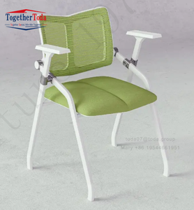 Silla Plegable Ahorradora de Espacio para Oficina, Sala de Reuniones, Capacitación, con Mesa y Tablero de Escritura para Conferencias - Product Image 5