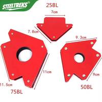 Support magnétique de soudage STEELTREKS, aimant puissant, positionneur de soudeur à 3 angles, multi-angles, pour soudure et brasage