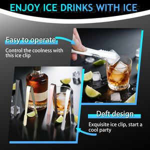 Hot Sales Rose Gold <strong>Mini</strong> Serving <strong>Tongs</strong> Stainless Steel Sugar <strong>Tongs</strong> 7 Inch Ice <strong>Tongs</strong> for Coffee Bar Tea Party and Ice Bucket - Product Image 6