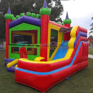 Caixa inflável do jogo inflável ao ar livre, castelo do bouncy