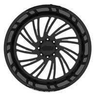 Jantes de camion forgées noires personnalisées à profil profond SL 30X12 30X14 28X12 24X14 avec 6X139.7 8X180 pour Chevy Silverado 1500 2500