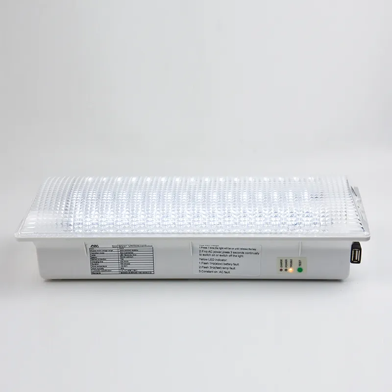 Asenware batteriebetriebene wiederaufladbare tragbare lampe 80 stücke LED notausgang licht