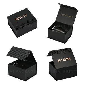 Caja de paquete de papel de botella de suero para el cuidado de la piel profesional Cajas de embalaje rígidas personalizables con diseño de logotipo estampado impreso - Product Image 5