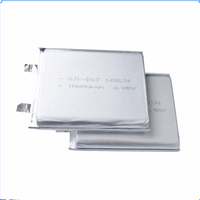 Baterai Lithium Polimer 146074 3.7V 10000mAh Baterai Semi-solid, Cocok untuk Sumber Daya Portabel dan Lampu Tenaga Surya