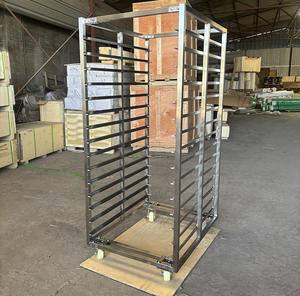 Étagère de présentation de boulangerie double face, chariot de merchandising mobile pour les magasins de vente au détail de pain et de pâtisserie - Product Image 5