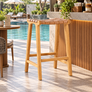 Discover the perfect balance of durability and style with a <b>teak</b> <b>chair</b> designed to complement a variety of interiors - Product Image 3